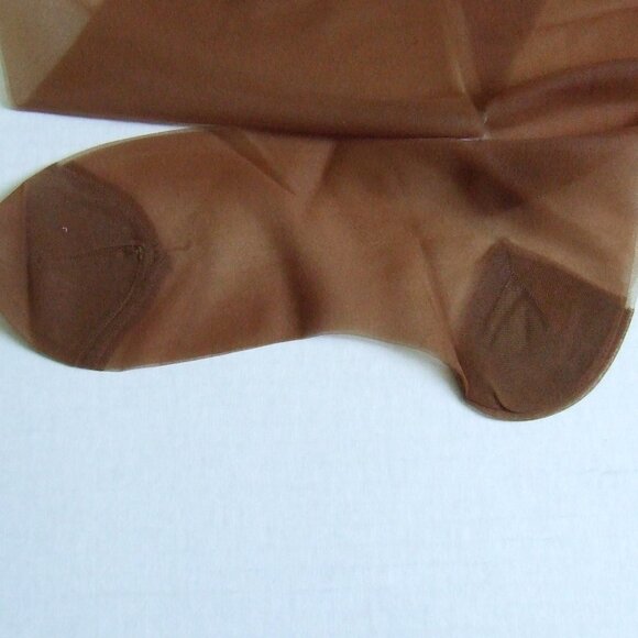 Rose Dawn stockings vintage unused beige thigh high NWOT nylons pantyhose new - Picture 6 of 7